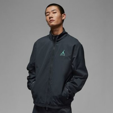 NIKE 耐吉 Jordan 喬丹 男 運動外套 休閒外套 黑色系-AS M J CLSSC DLX WIND JKT GCEL-II0484010