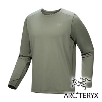 【Arc'teryx 始祖鳥】男Cormac圓領保暖長袖衫『糧草綠』X007422 戶外 露營 登山 健行 休閒 時尚 保暖 長袖 上衣