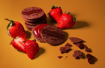 日本紅帽子 春節限定 1st MEISTER 草莓焦糖可可夾心餅乾 - 6 入