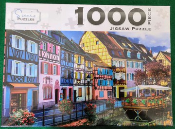 現貨包郵 澳大利亞PuzzleMaster進口益智拼圖 法國科爾馬1000片