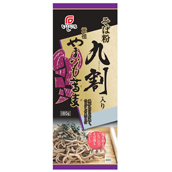 そば粉九割入り やまいも蕎麦 180g× 10袋入