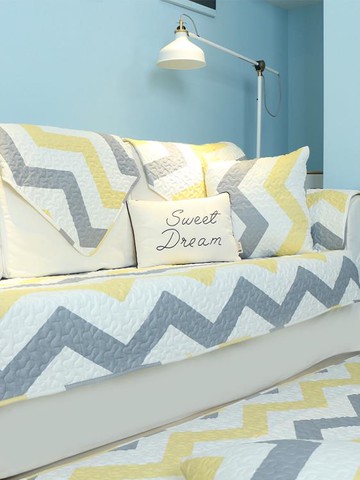 全棉沙發墊布藝簡約現代客廳四季通用真皮坐墊子防滑罩巾蓋套定做 99購物節