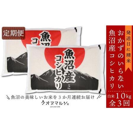 ふるさと納税  おかずのいらない 魚沼産コシヒカリ　白米１０ｋｇ 新潟県南魚沼市