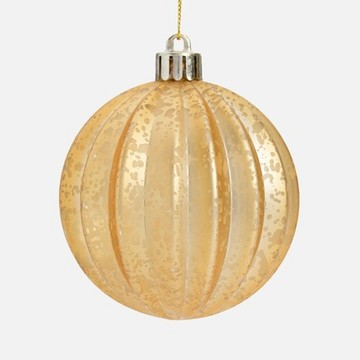 艾禮思圓形型吊飾8cm 南瓜金