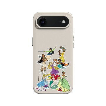 iPhone Air SolidX 貝殼灰 - 迪士尼-公主系列 Disney Princess - 貼紙系列-迪士尼公主