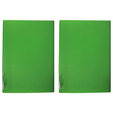 KING JIM HIKTAS 40頁資料夾 7281TW-GN A4 307 x 234 x 15mm  綠色  2個