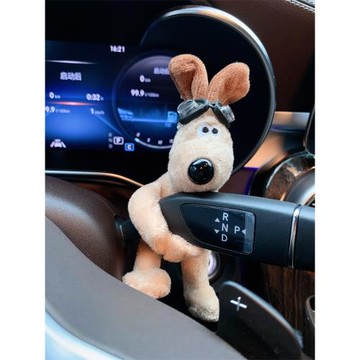 創意可愛汽車懷檔裝飾車載轉向燈雨刮器裝飾公仔掛飾擺件女