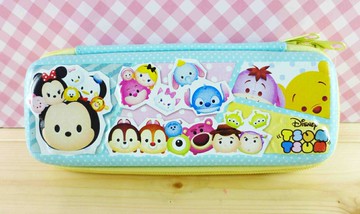 【震撼精品百貨】尼士尼Q版 tsum tsum 筆袋-黃綠 震撼日式精品百貨