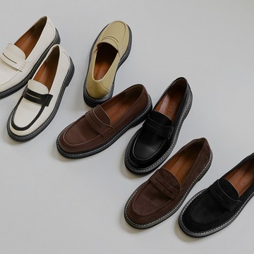 [SAPPUN] Lacne 圓頭經典款樂福鞋 (3cm)