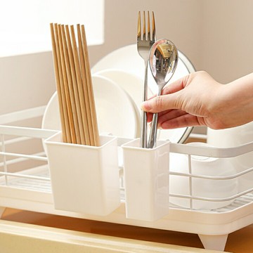 [Hare.D]現貨 瀝水 筷架 瀝水籃架邊架 筷子收納架 餐具瀝水 收納架  餐具收納