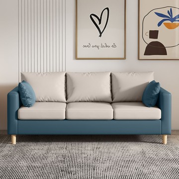 免運/開立發票 沙發 北歐簡約現代布藝沙發小客廳雙人出租房小型小戶型三人簡易網紅款