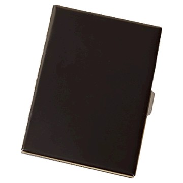 小麥購物 不鏽鋼信用卡收納盒 10卡位 L2238  黑色  7.4 x 2 x 10cm