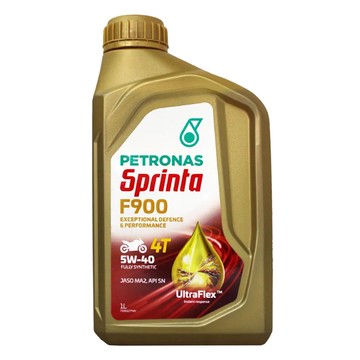 PETRONAS Sprinta F900 4T 全合成機油 5W-40 1L 重機 擋車 速可達 皆可用  1瓶