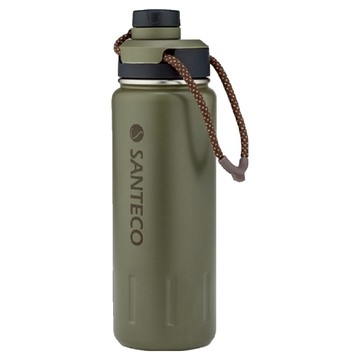 SANTECO K2 保溫瓶 710ml 大容量保溫保冷水壺 戶外運動辦公室皆適宜  1個  青銅綠