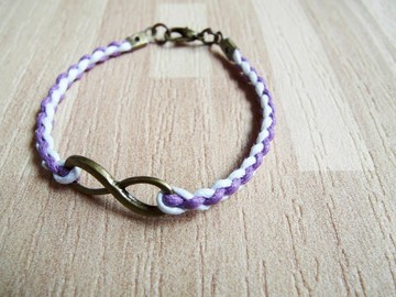 無限(編織款)/ 手工編織腳環