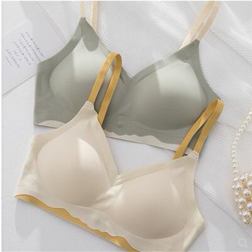 無痕夏季薄款運動內衣女聚攏小胸無鋼圈收副乳防下垂大胸顯小胸罩【摩可美家】