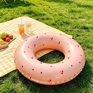 卡通兒童櫻桃仙人掌愛心遊泳圈腋下圈PVC加厚直銷泳圈救生圈