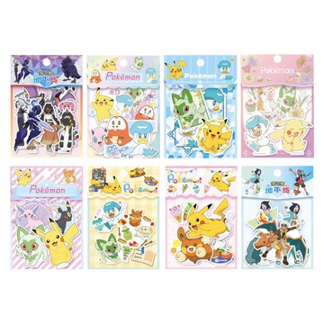 寶可夢大貼紙包【九乘九購物網】