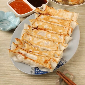 海肉管家 3包 共150粒 奇津冷凍熟鍋貼(1500g/包 鍋貼/熟鍋貼/冷凍鍋貼)