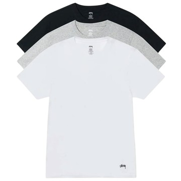 STUSSY 1140335 UNDERSHIRTS 3 PACK 素T / 短T (單件販售)