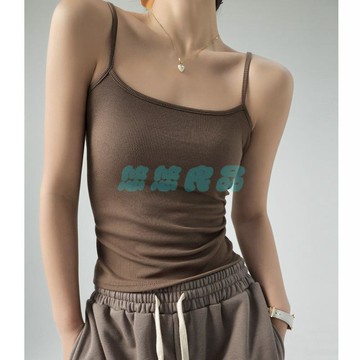 ✅店家嚴選 ⑦天鑒賞✅爆款打底背心小吊帶女西裝內搭遮副乳螺紋春秋夏季可外穿上衣