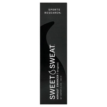 Sports Research, Sweet Sweat®，鍛鍊強化劑，原味，6.4 盎司（181 克）