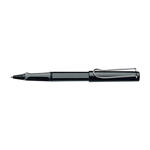 LAMY ラミー 万年筆 ペン先EF(極細字 サファリ シャイニーブラック L19BK-EF 両用式 コンバーター別売 輸入品