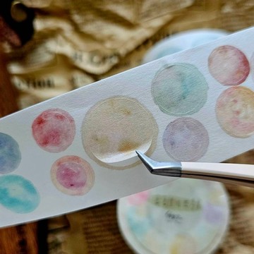 泡泡裡的世界8-日本和紙(割形紙膠帶)