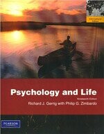 PSYCHOLOGY and LIFE  (With Student Access Card) (19版) GERRIG 2010 Pearson