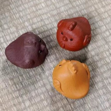 宜興紫砂茶寵雞十二生肖雞迷你可愛精品小雕塑茶臺茶桌可養小擺件