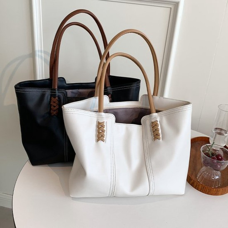 トートバッグ レディース 大きめ 大容量 おしゃれ トート バッグ かばん カジュアル 30代 40代 無地 シンプル きれいめ 上品 ビジネス オフィス 通勤 通学 Pu 通販 Lineポイント最大0 5 Get Lineショッピング