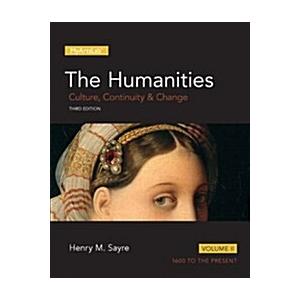 The Humanities: Culture  Continuity and Change  Volume (Paperback  3)