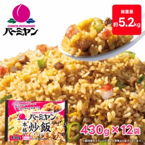 すかいらーく 通販 バーミヤン チャーハン 冷凍 本格 炒飯 12袋 1P 当たり 約1~2人前 ちゃーはん 焼き飯 レンジで簡単温めるだけ 冷凍食