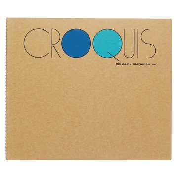 maruman S素描本 - 100頁  212 x 242mm  1個