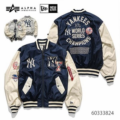 ニューエラ【ＮＥＷ ＥＲＡ】Alpha Industries Alt MA-1 Bomber Jacket ボンバージャケット アウター アルファ  コラボ ニューヨークヤンキース ユニセックス | LINEブランドカタログ