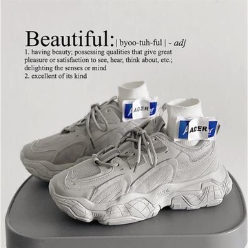 男鞋2024年新款ins百搭原宿運動鞋男生港風老爹鞋子男潮板鞋男士