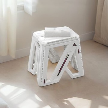 【AOTTO】戶外露營便攜加厚提手折疊椅凳