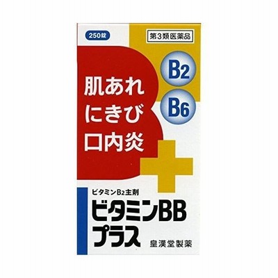【第3類医薬品】 ビタミンBBプラス「クニヒロ」 250錠 ×2