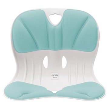 Curble 台灣公司貨 Wider 護脊美學椅  薄荷綠色 + 白色  380 x 315 x 316mm