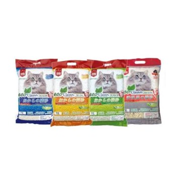 Eco Clean艾可豆腐貓砂 7L(約2.8公斤) x 6包組★