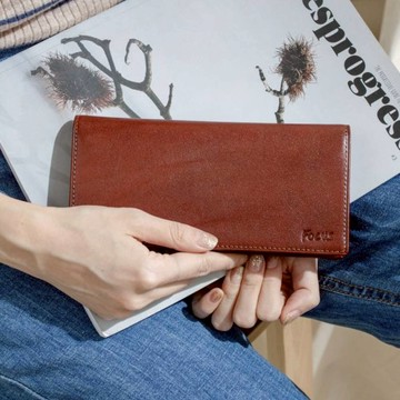 FOCUS經典原皮15卡零錢袋長夾(FTB3696)男女皆適宜！