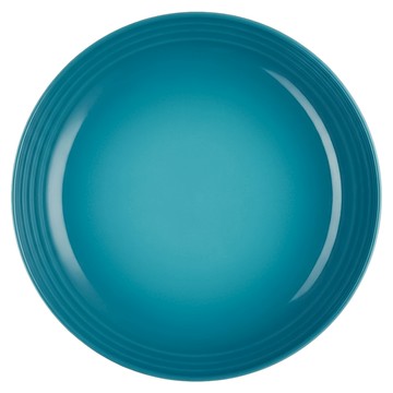LE CREUSET 義麵盤 22cm  加勒比海藍  1個