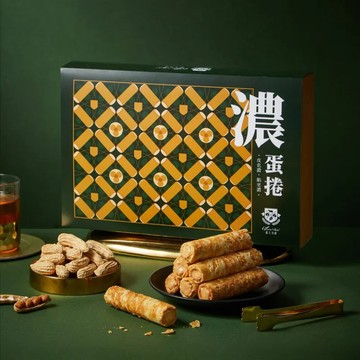 【起士公爵】早鳥92折↘乳酪花生．濃蛋捲禮盒 ( 10入/盒) (最快出貨日8/29)