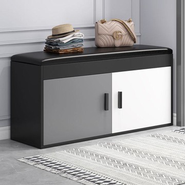 換鞋凳 換鞋凳輕奢家用門口入戶鞋柜鞋架坐凳一體長條凳可坐穿鞋凳進門凳