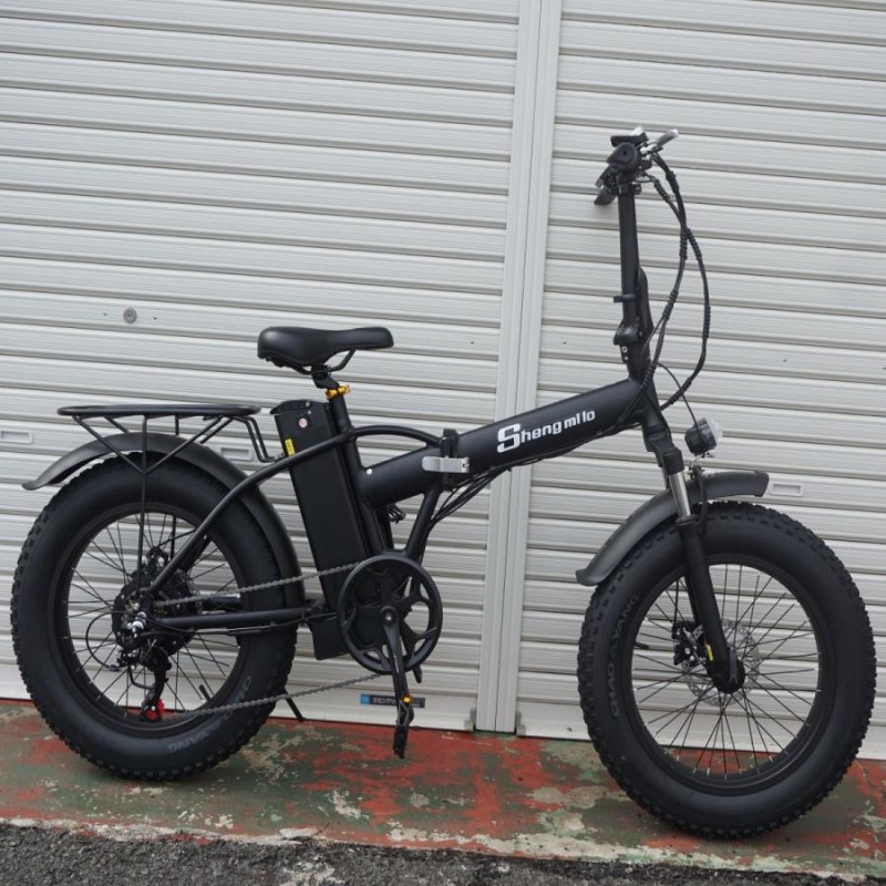 ShengmiloMx20 ファットバイク 20インチ 電動自転車アシスト極太タイヤ