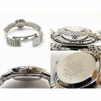 美品 セイコー クレドール シグノ GSTE849 □ ダイヤベゼル