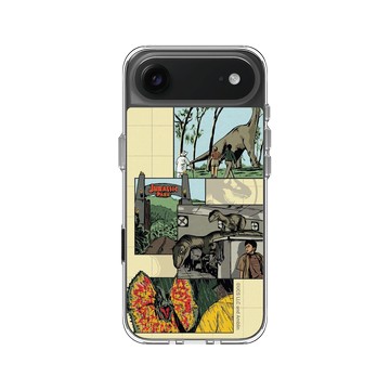 iPhone Air Clear Case（相機按鈕） 透明 - Jurassic Park/ Jurassic World - 經典場景