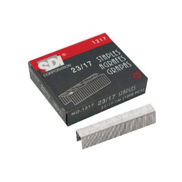 【SDI 手牌】重力型 訂書針 釘書針 23/17  10小盒/ 中盒 1217