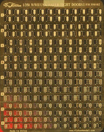【JZHOBBY】鷹翔 FH350102 1/350 二戰美國海軍水密門I