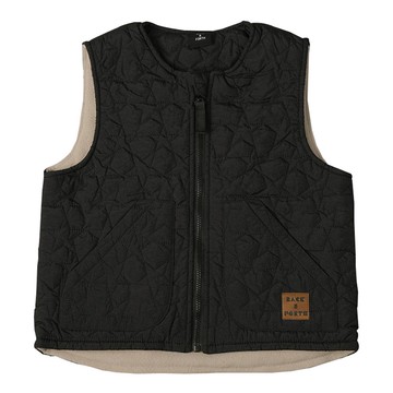 akachan honpo - 鋪棉背心-黑色